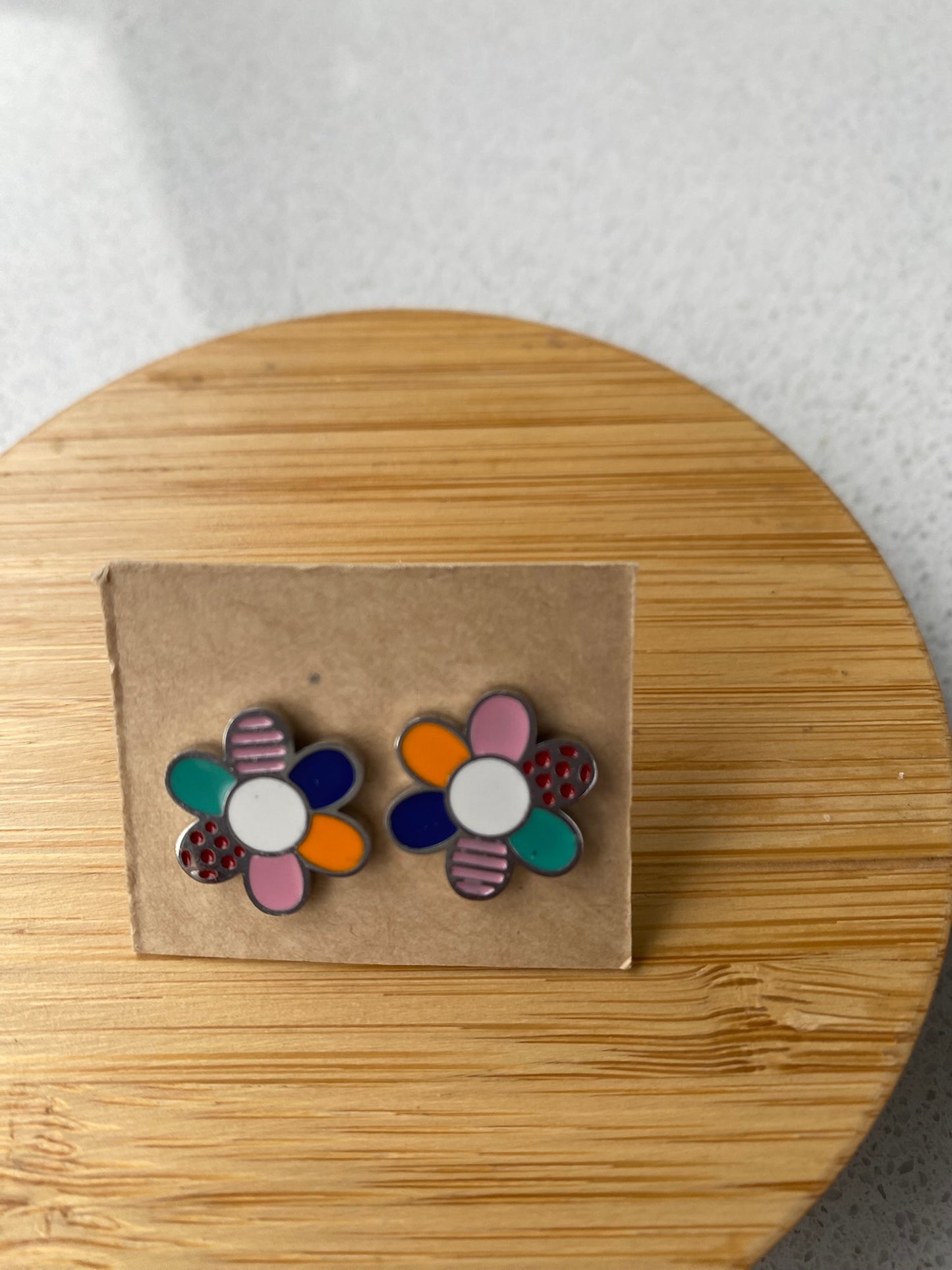 Aros Flor Colores