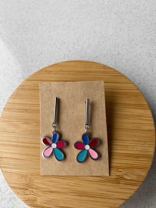Aros Flor Colgando